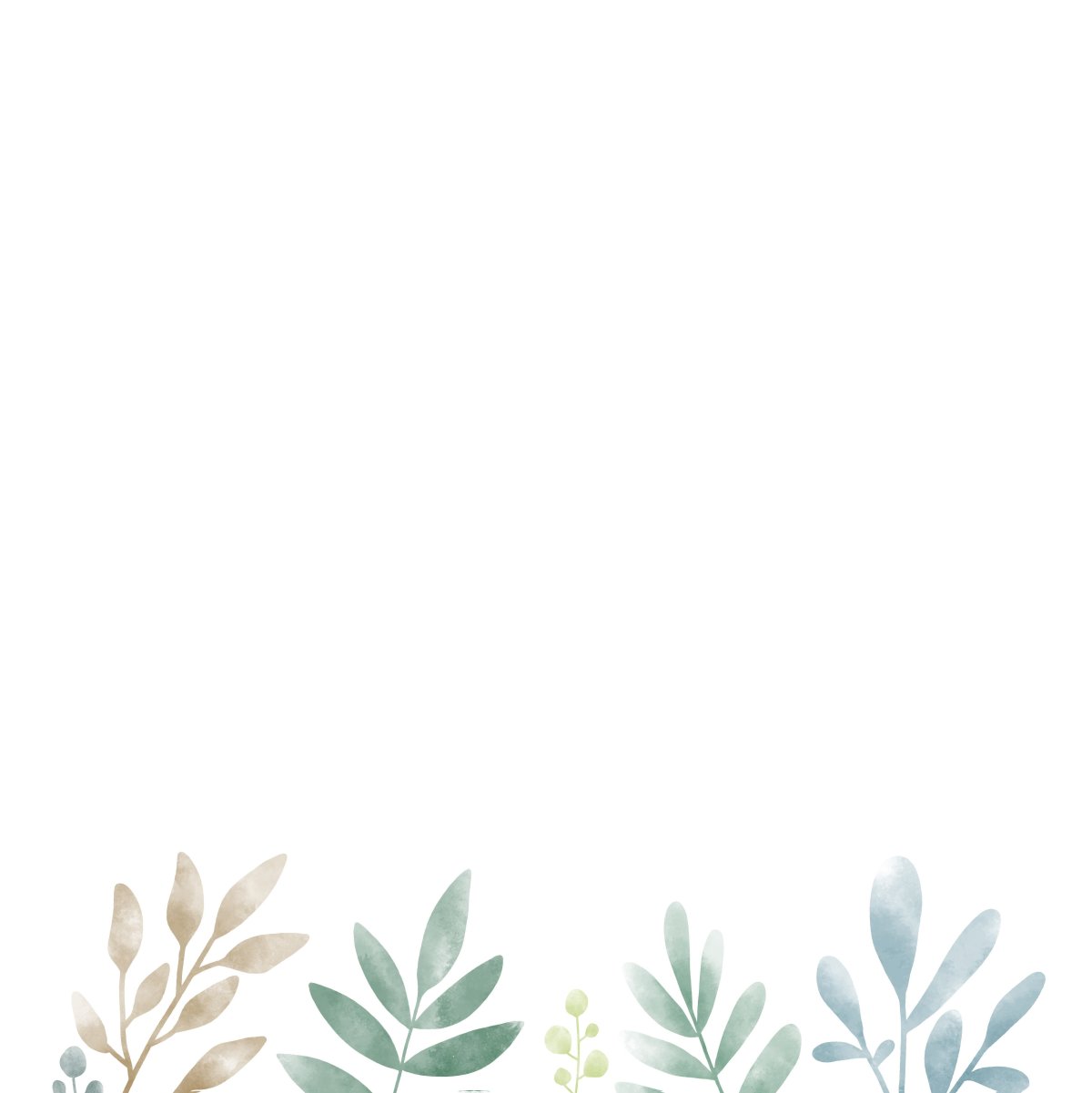 Круглая рамка из зелени