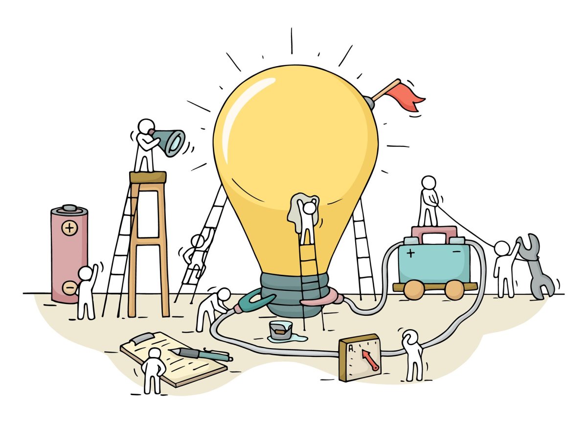 Инноваторы иллюстрация