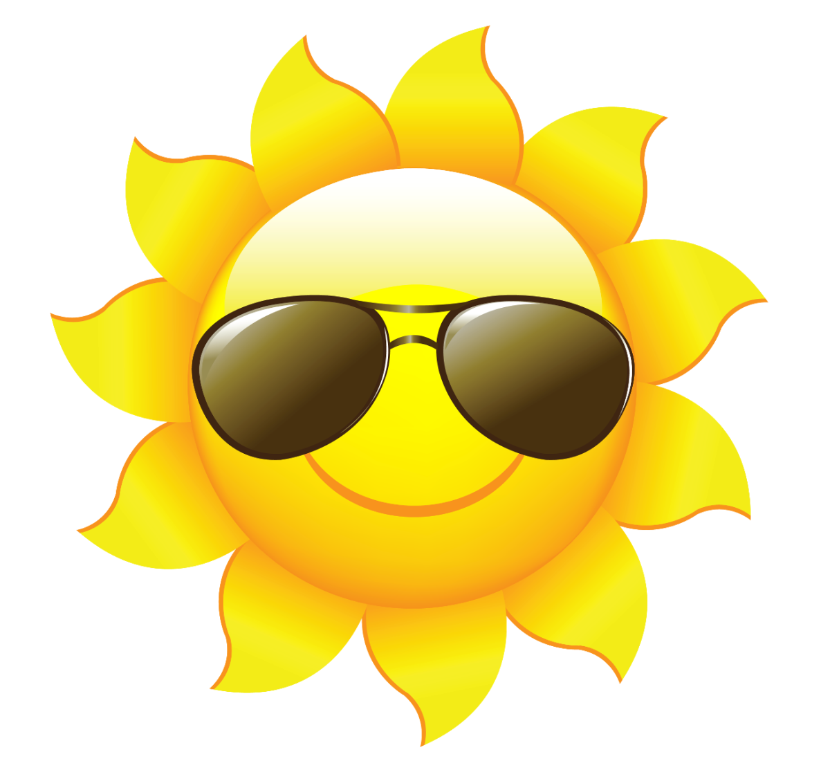 Смайлик солнце