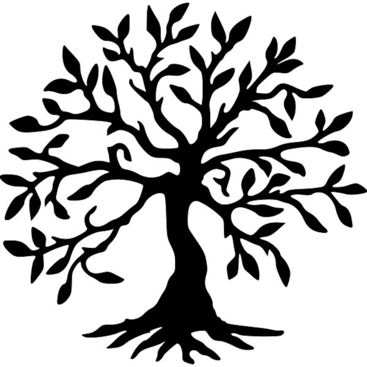 Трафарет для стен из дерева