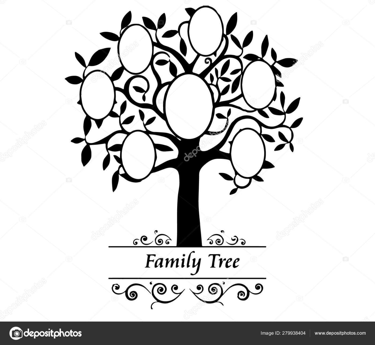 Мандала раскраска дерево