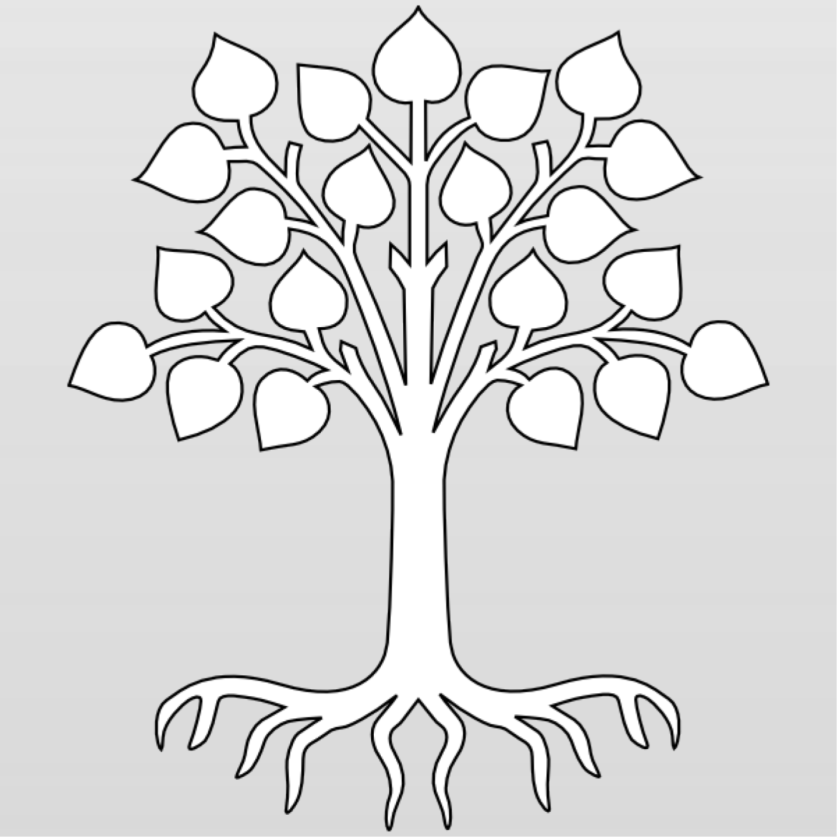 Семейное дерево шаблон