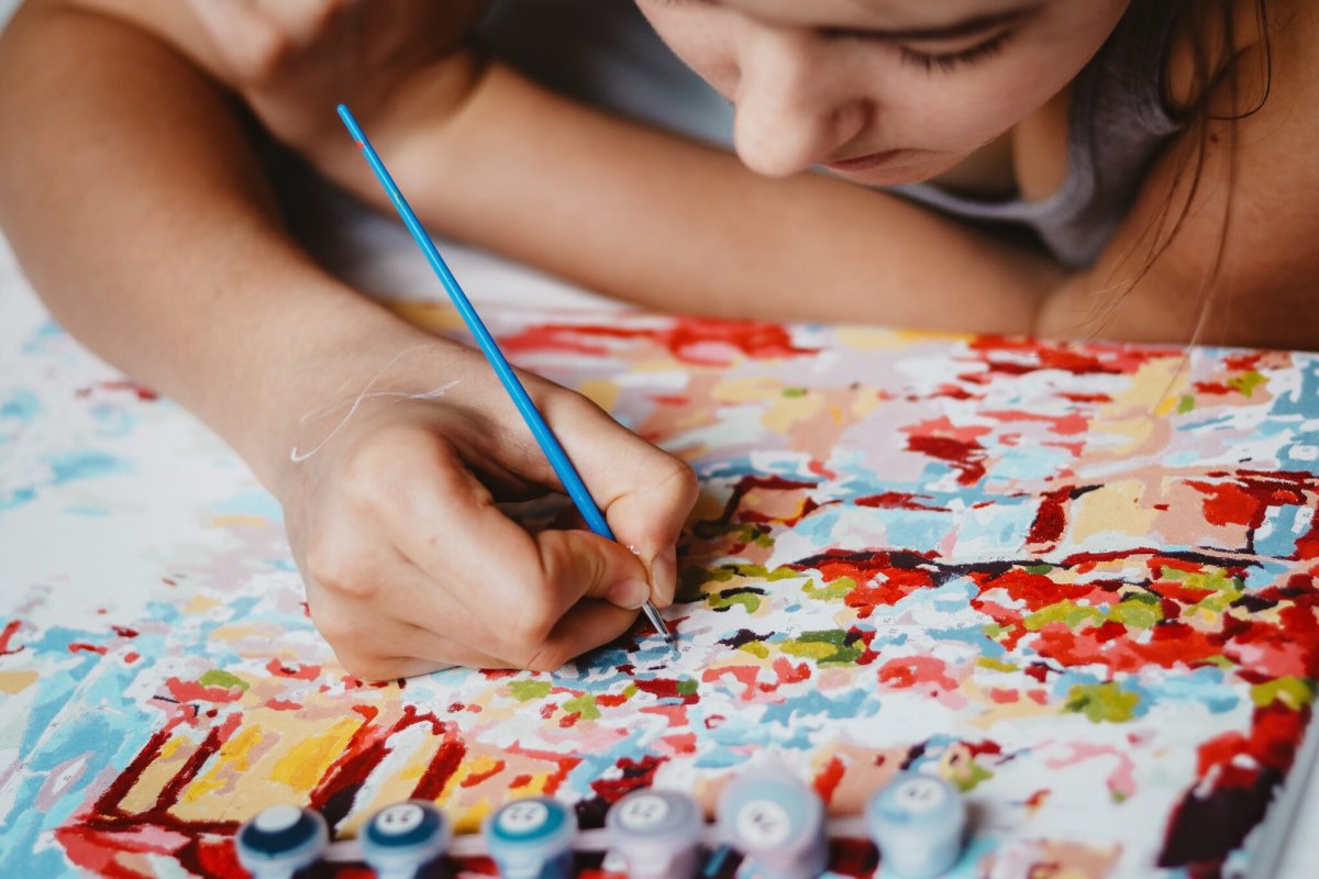 Увлечение рисованием по номерам