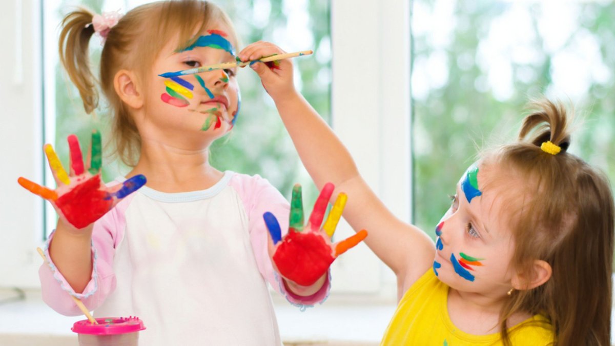 Детское творчество фон