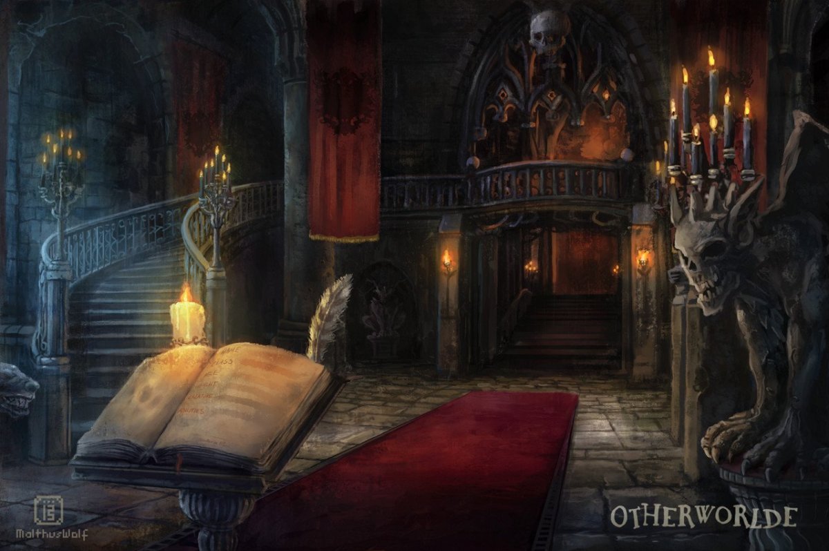 Комната в магической Академии