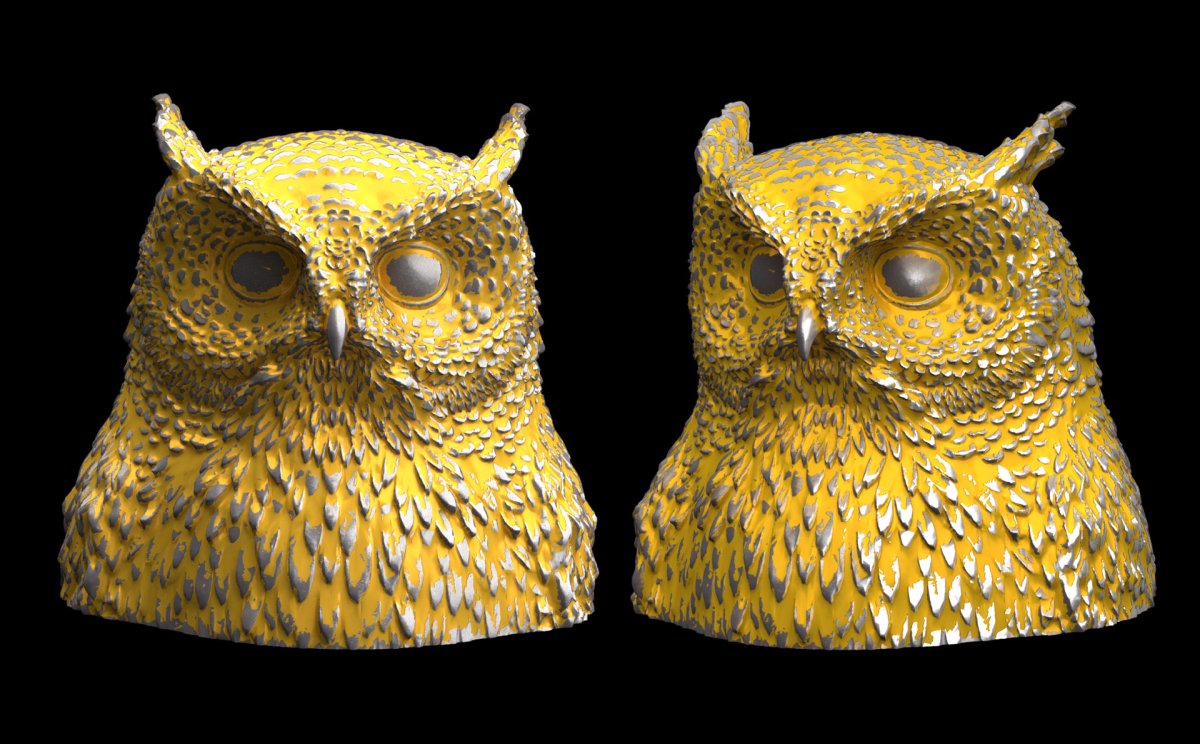 Сова STL модель