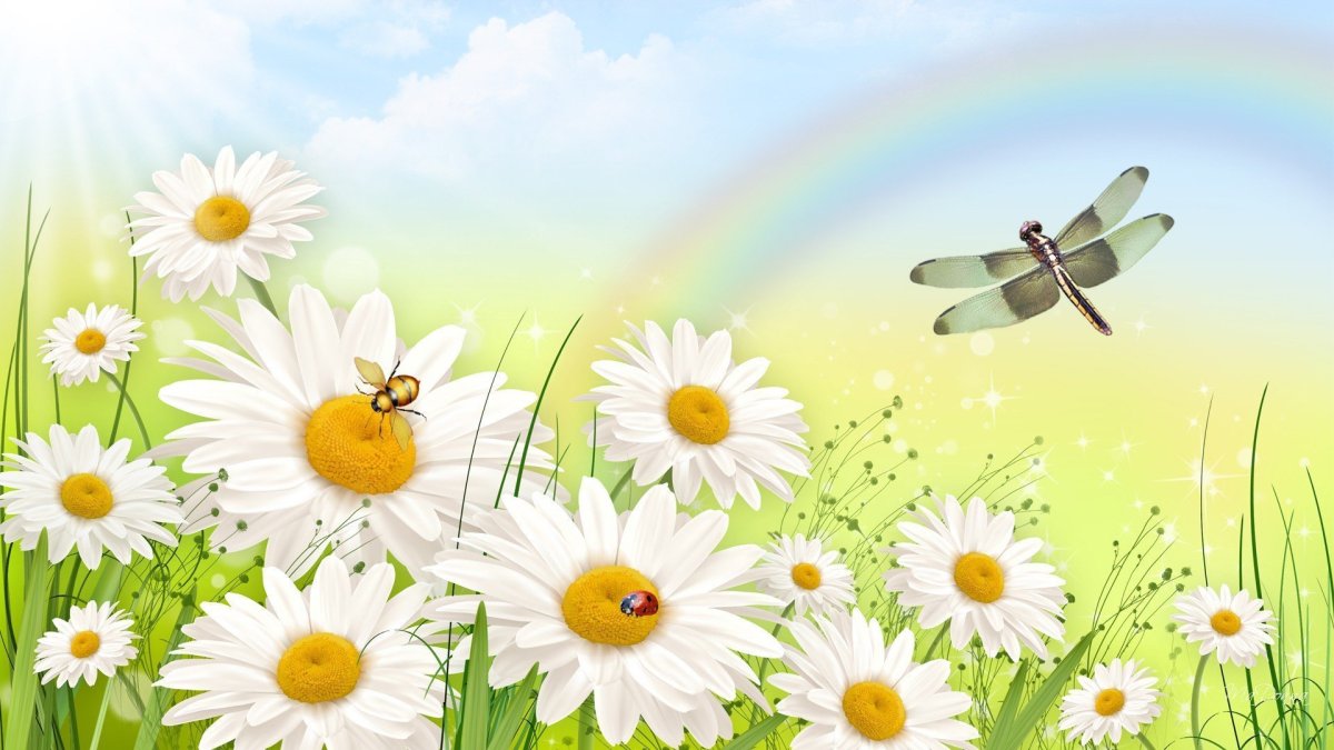 Цветы для детей