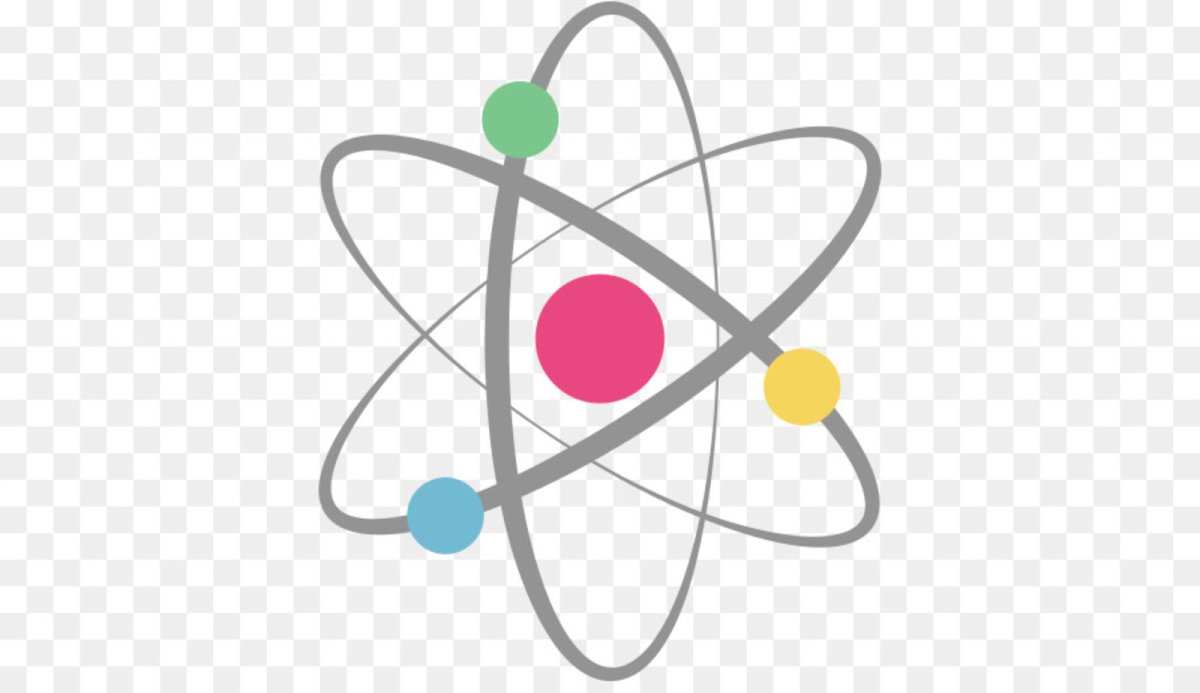 Атом без фона