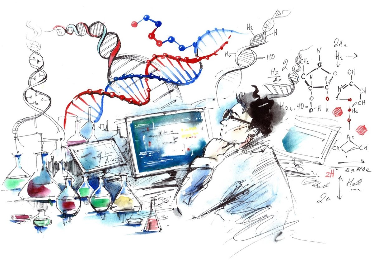 Наука иллюстрация