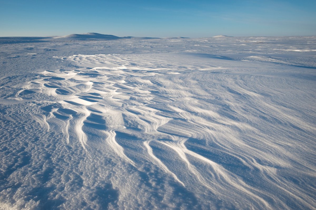 Воркута тундра зимой