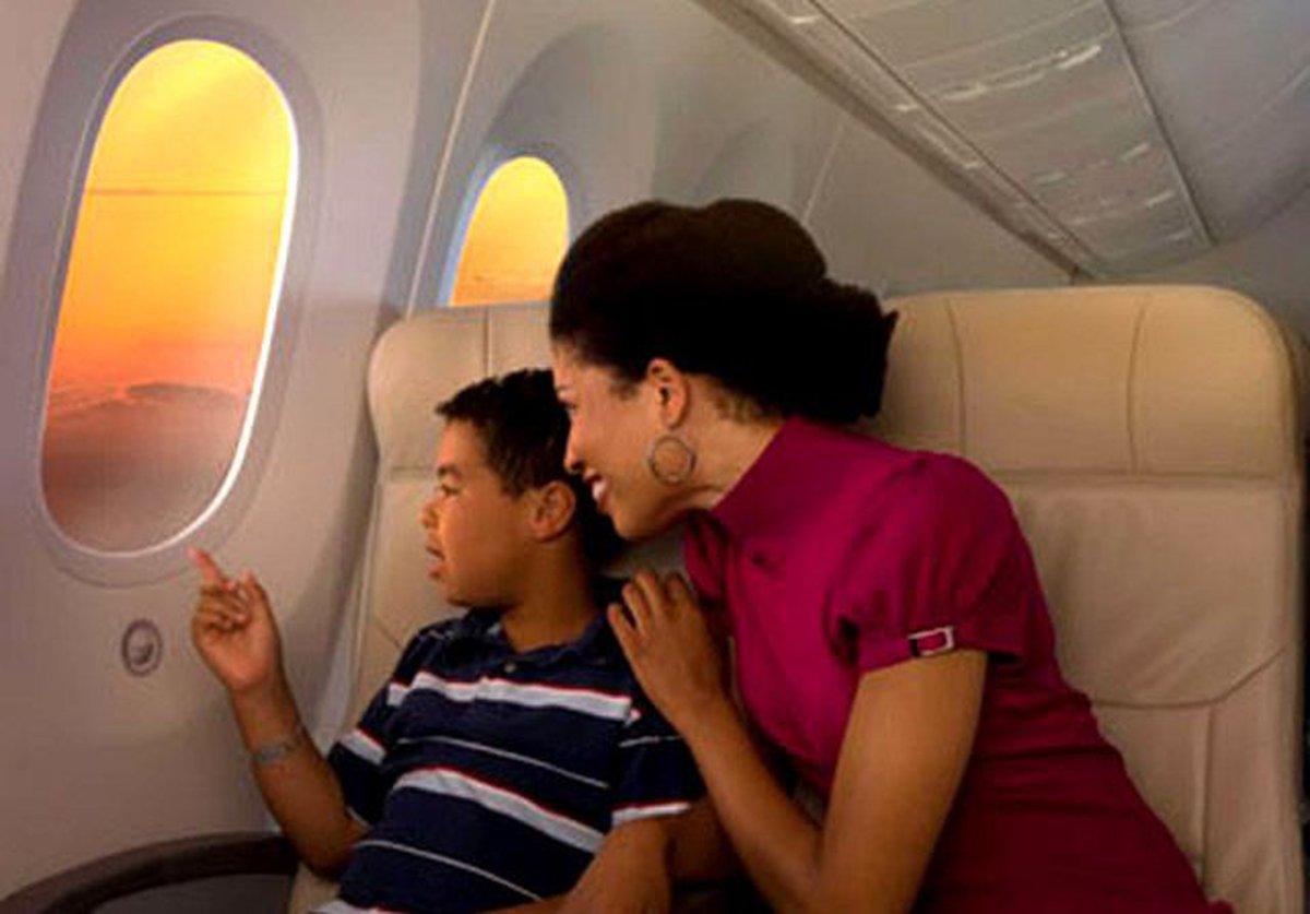 Удобные места в самолете с детьми