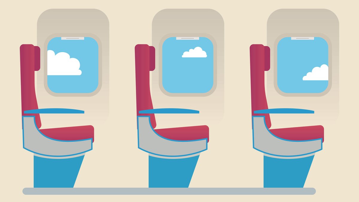 Салон самолета мультяшный