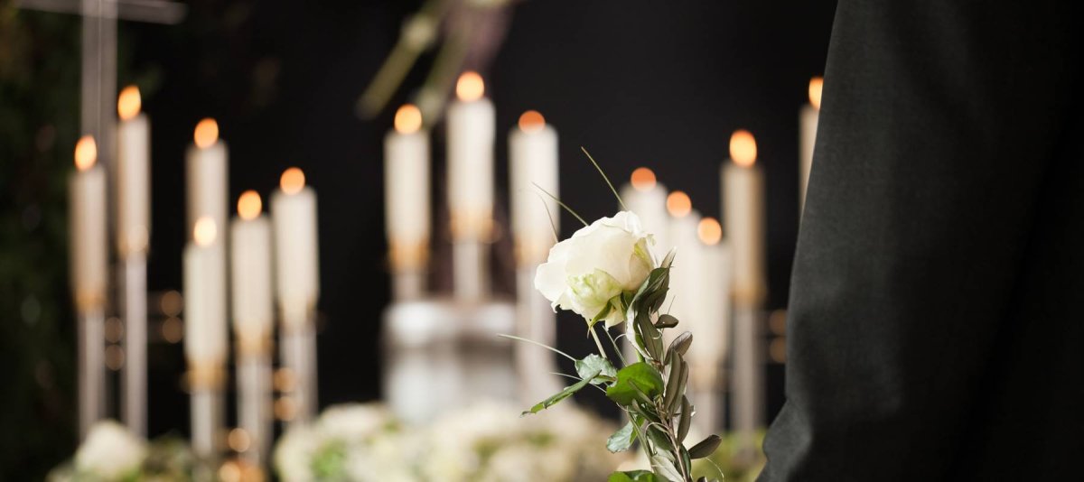 Фон для фото на похороны