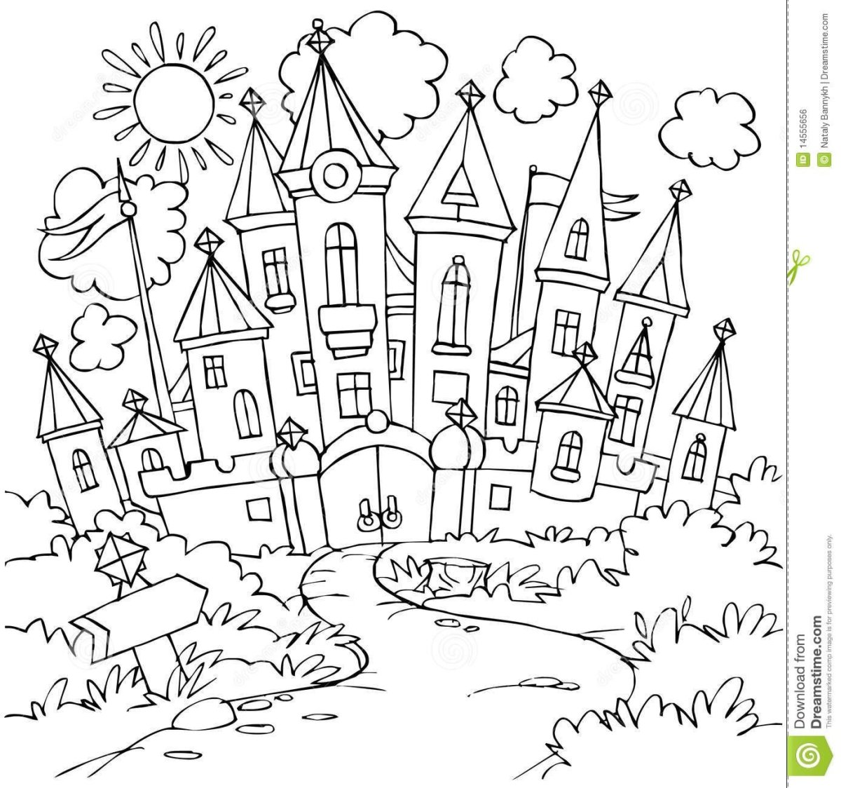 Математический фон для детей