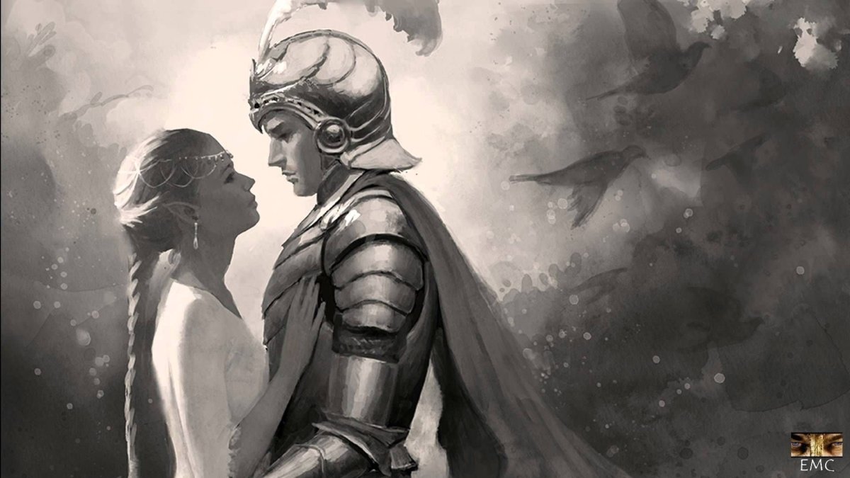 Рыцари художник Патон