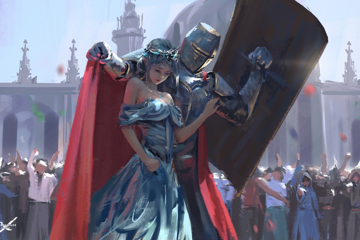 Куртуазная живопись средневековья