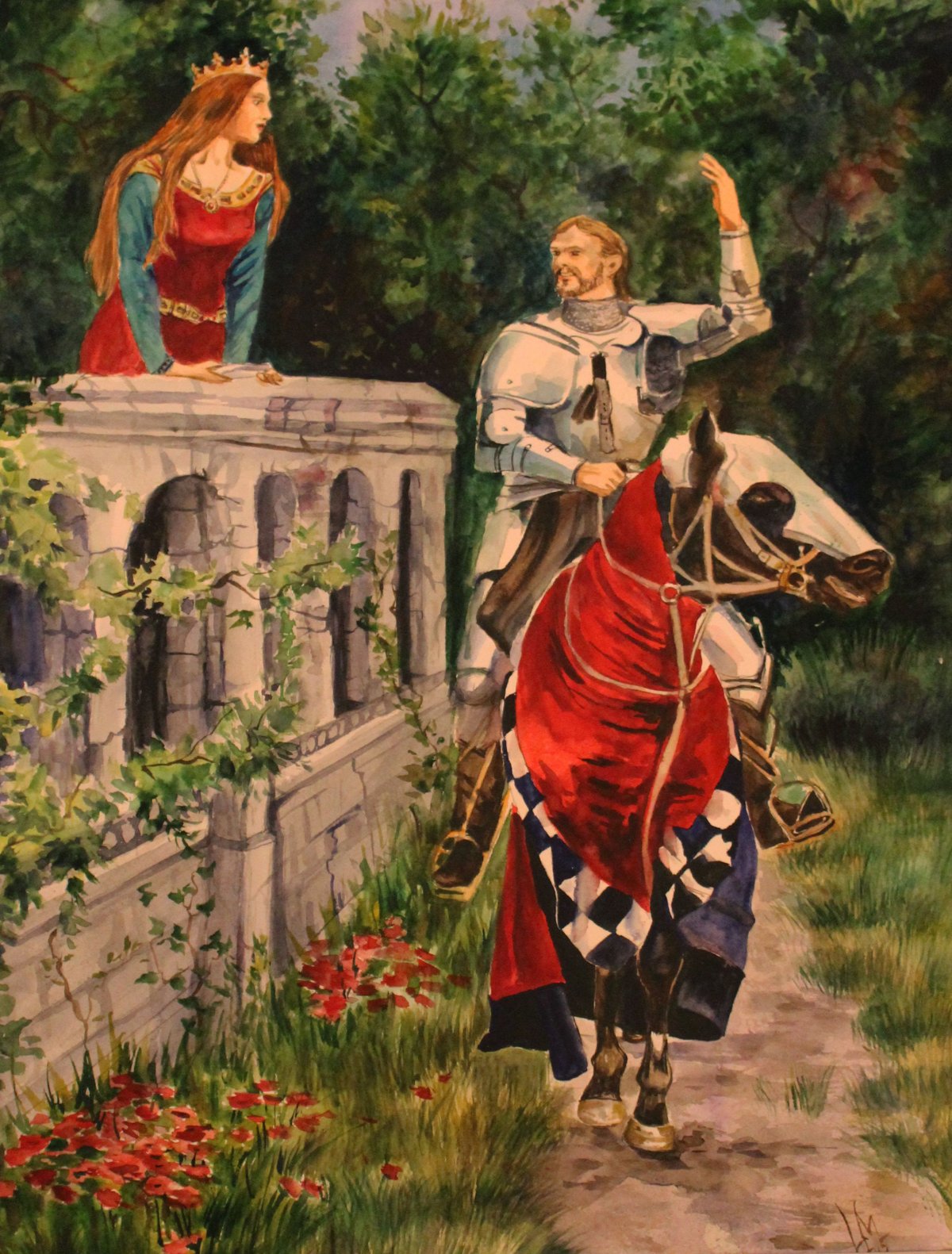 Король Артур и его жена