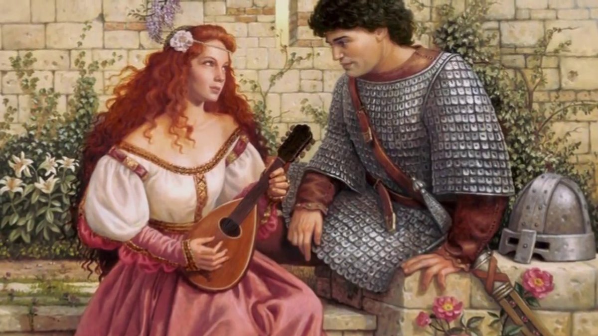 Рыцари и дамы мультяшный