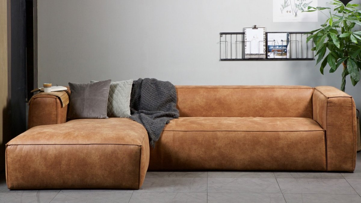 Диван лофт с оттоманкой