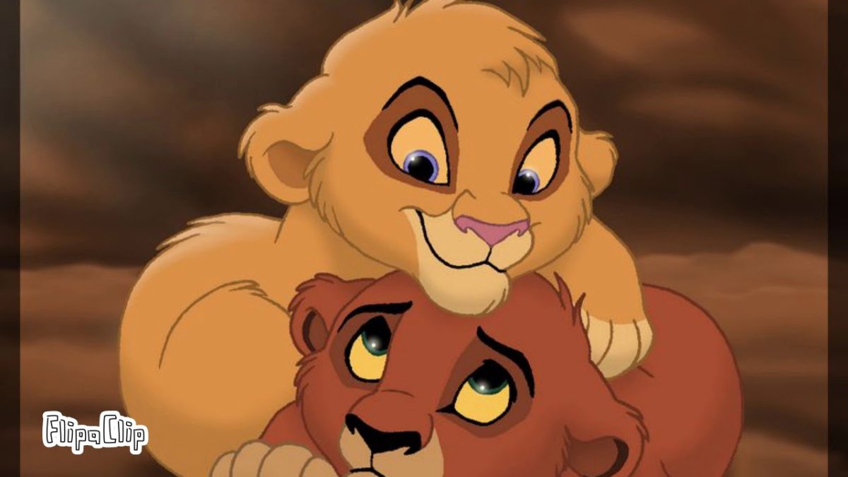 Герои мультика Король Лев 2