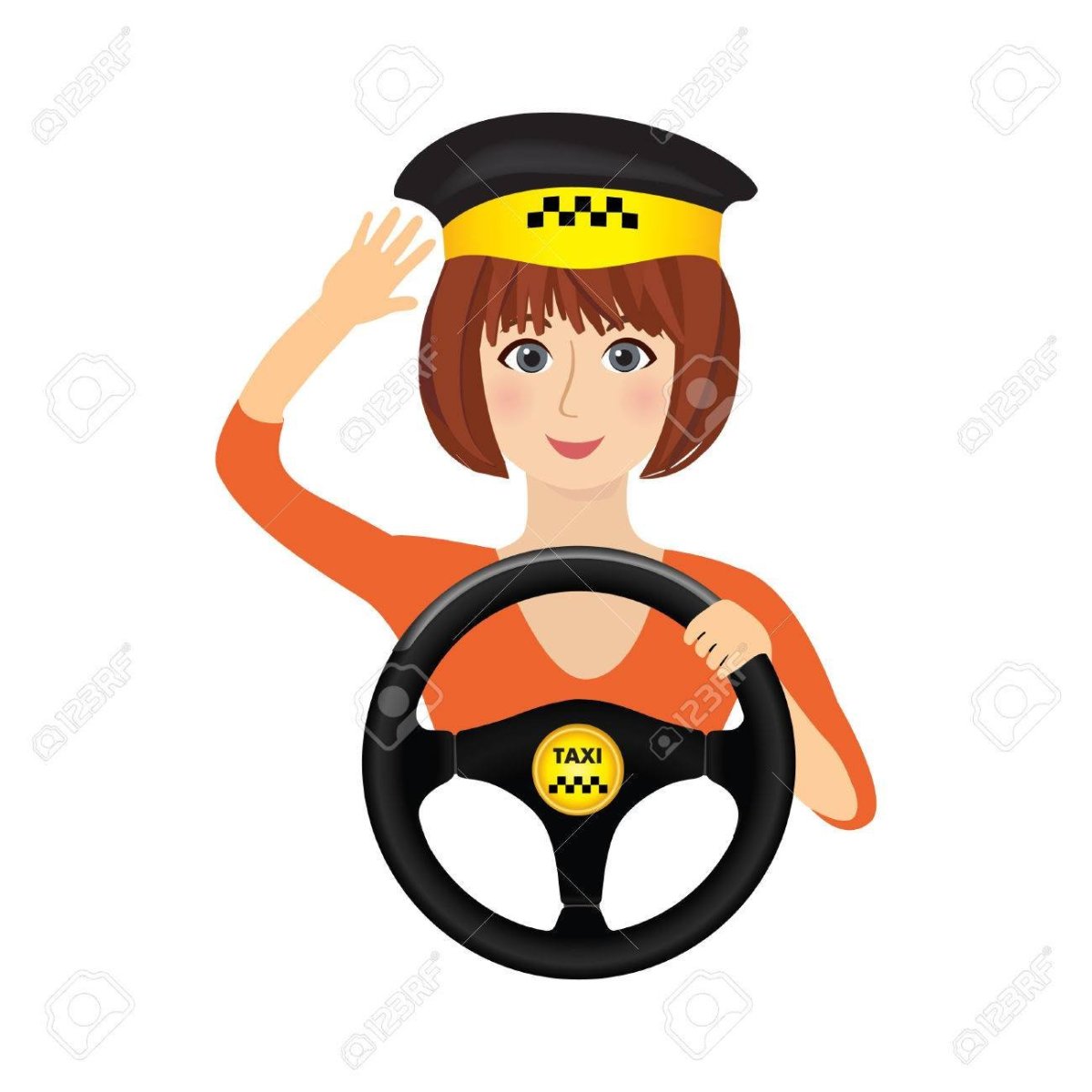 Визитка водителя такси