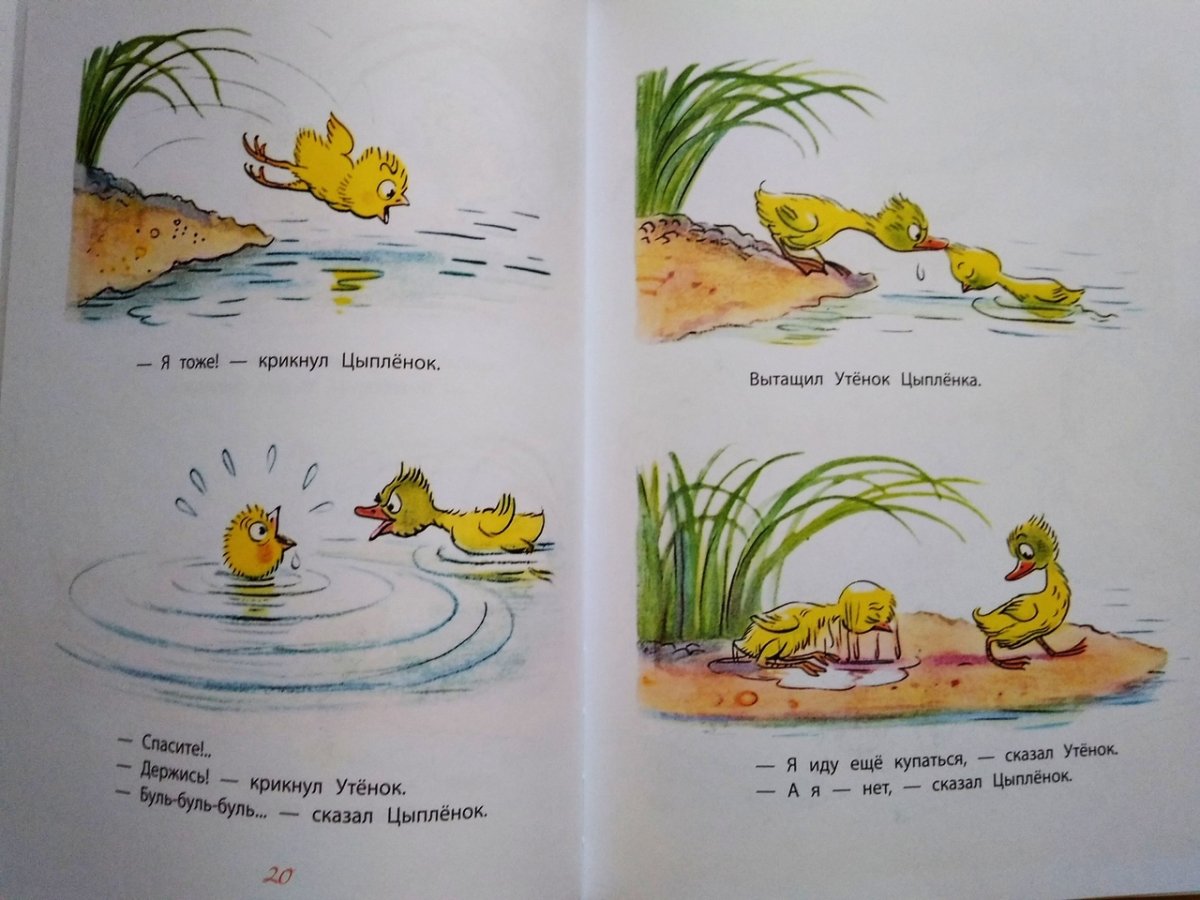 Сказки Сутеева цыпленок и утенок