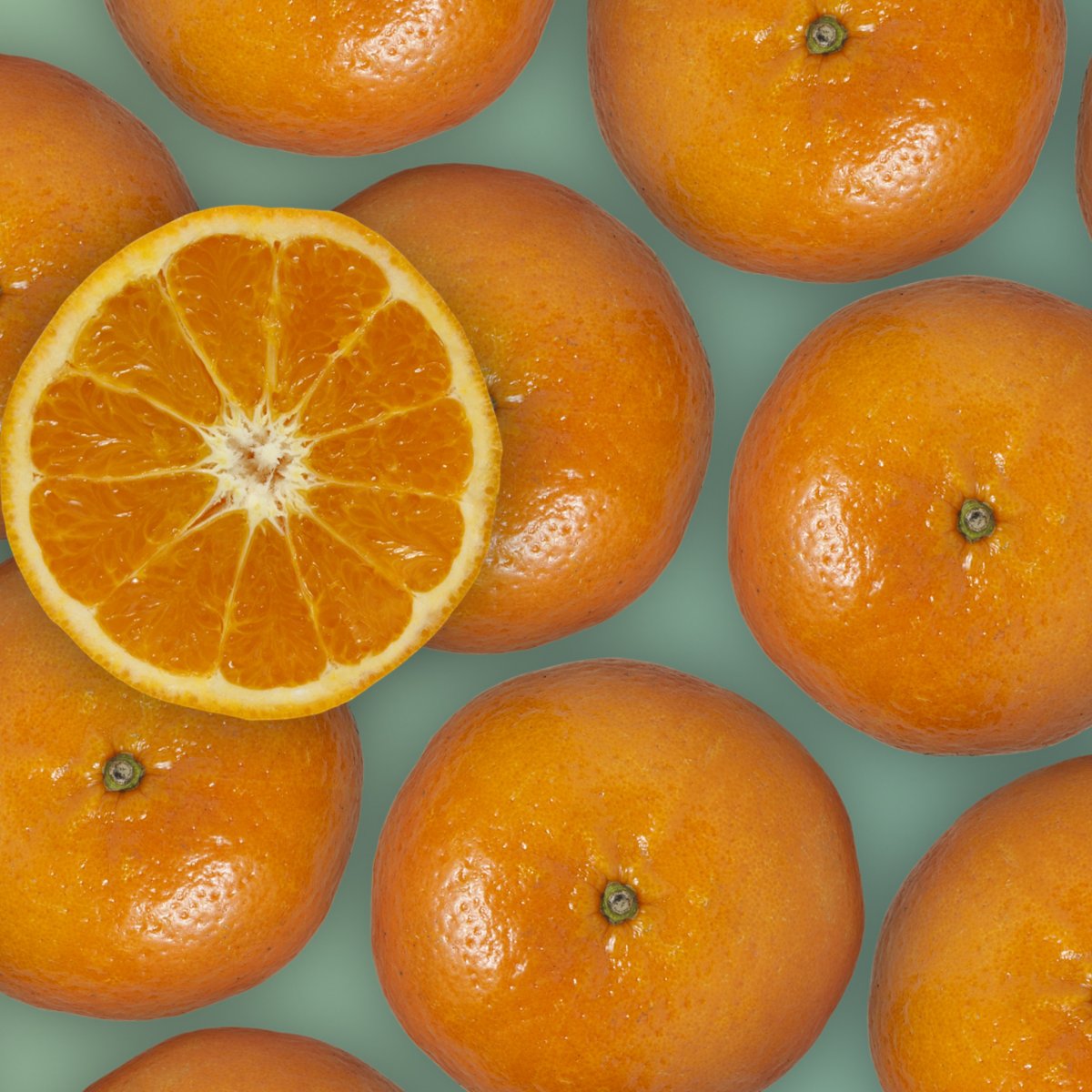 Апельсин в воде