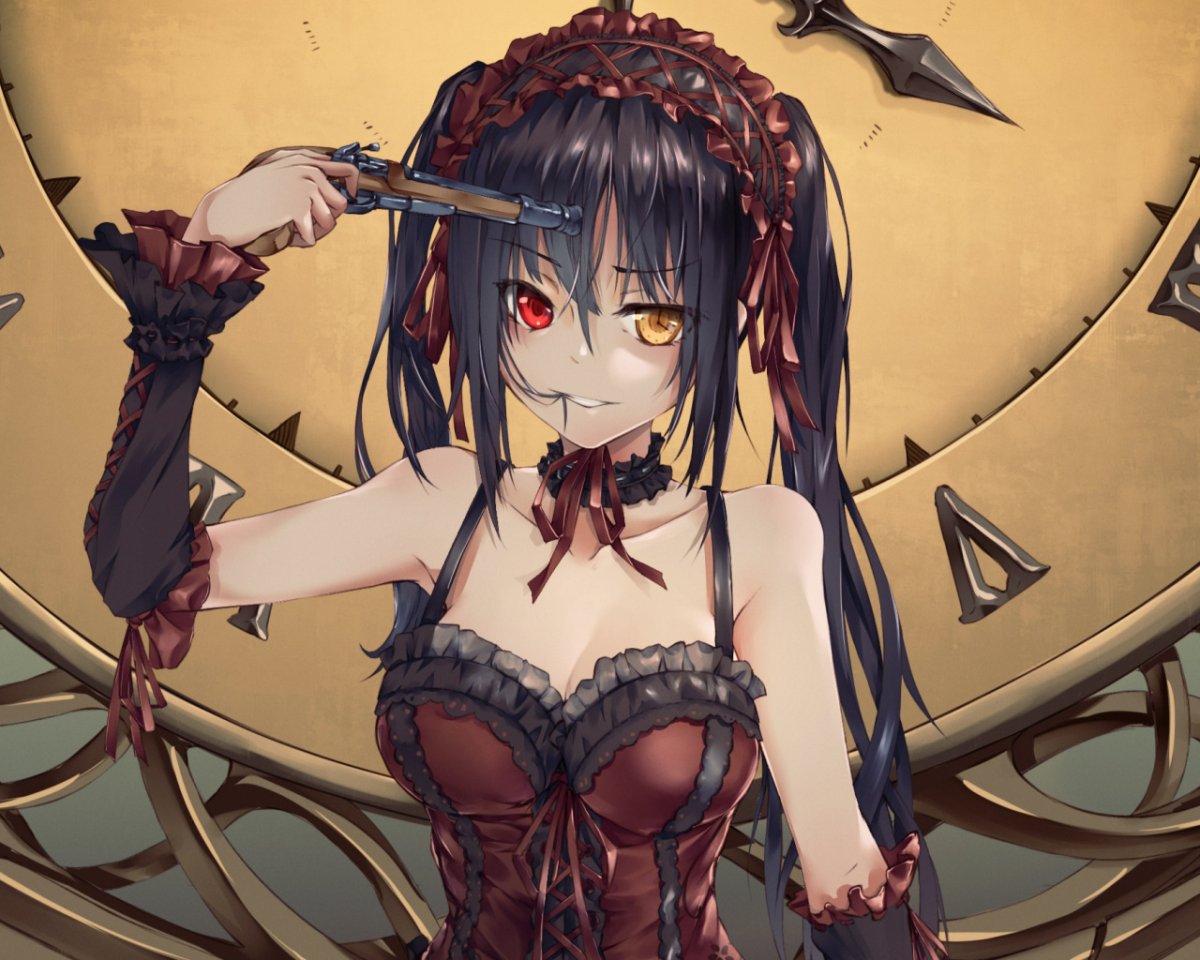 Куруми Токисаки аниме 4к