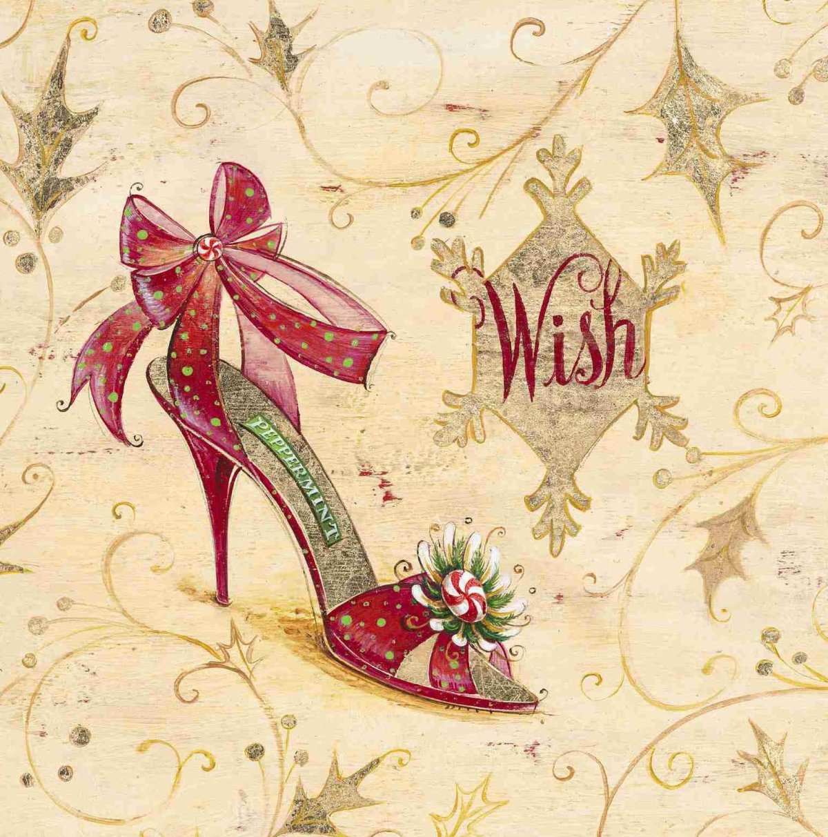 Скрапбукинг туфли