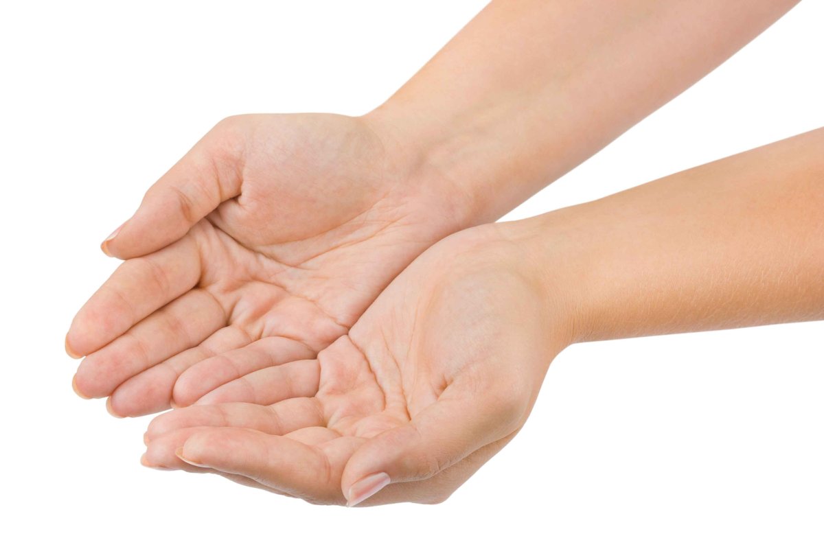 Ладони лодочкой