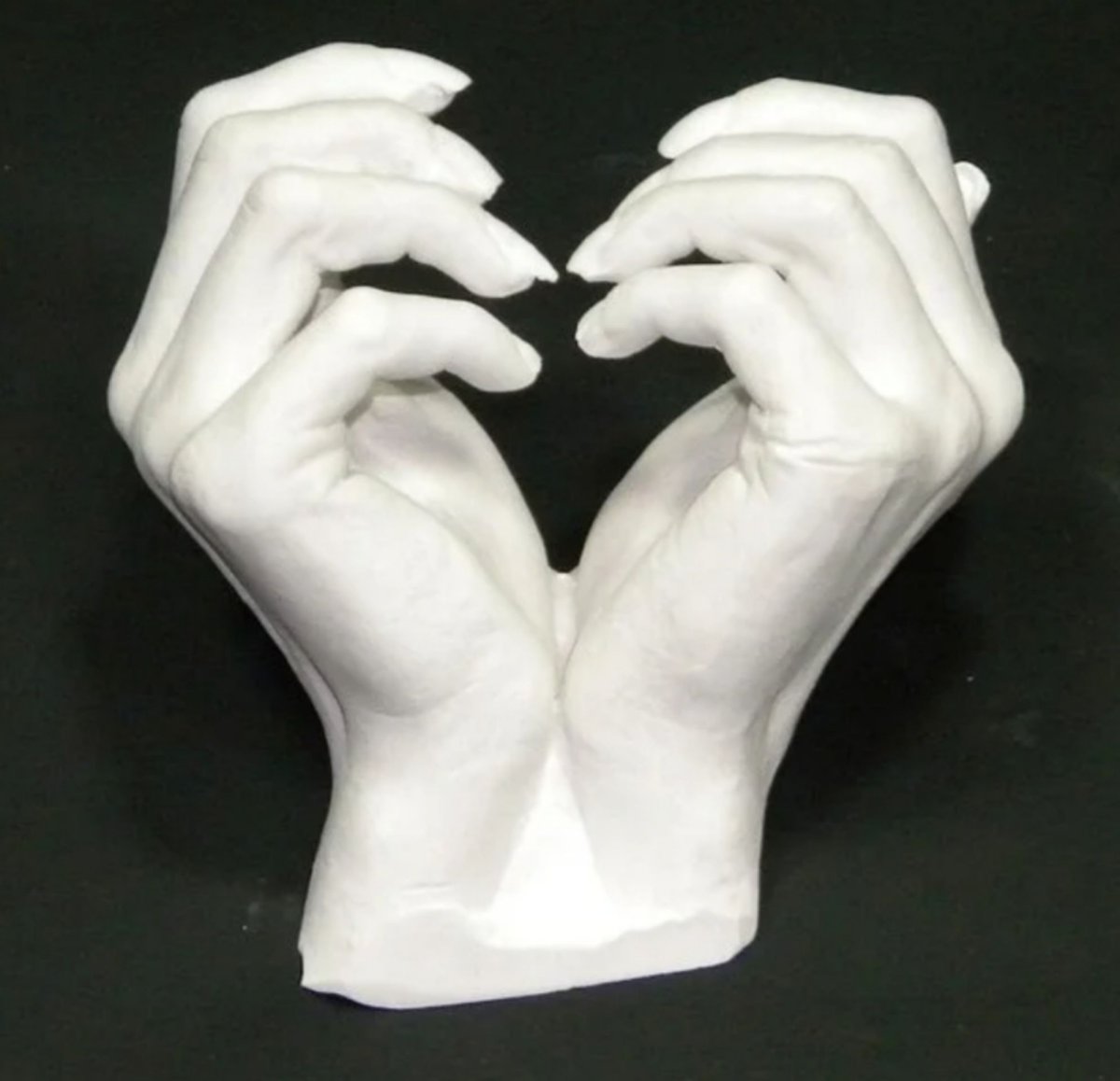 Слепок рук для влюбленных