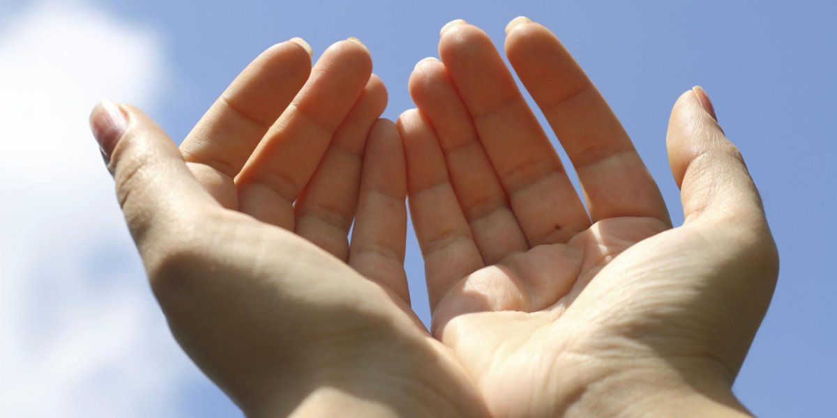 Ладони лодочкой