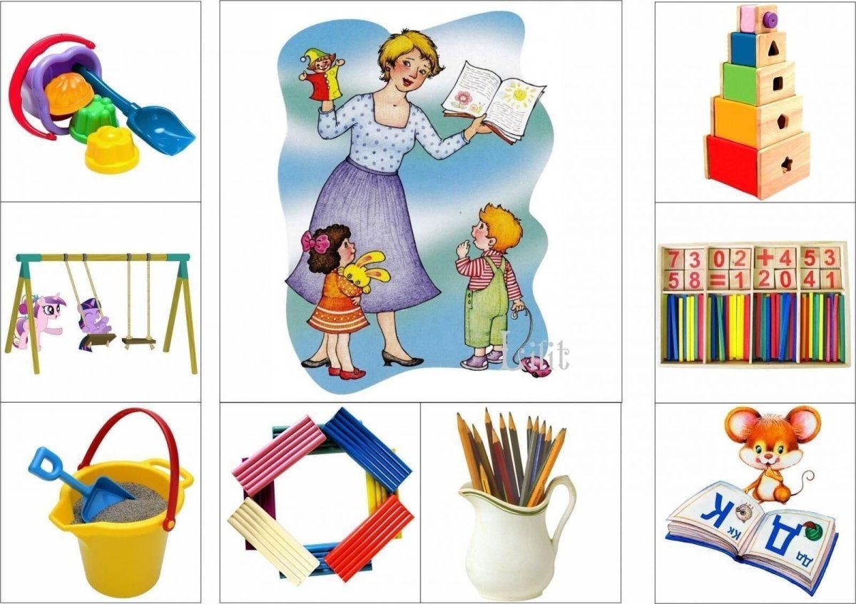 Дидактический материал к дидактическим играм профессии