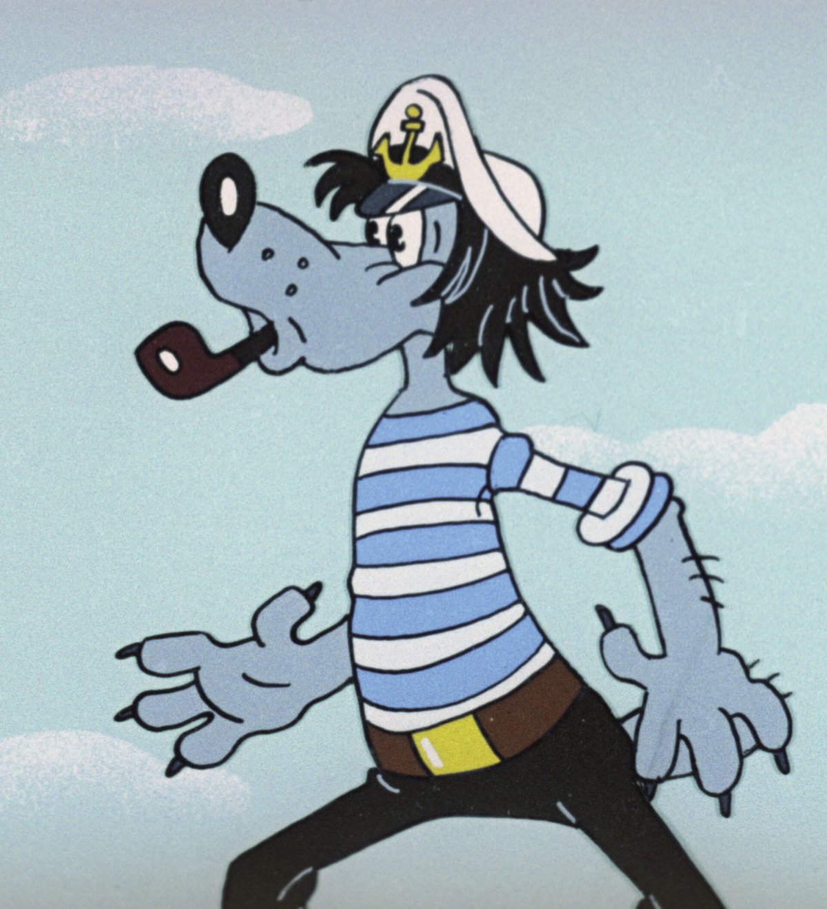 Волк из ну погоди разукрашка