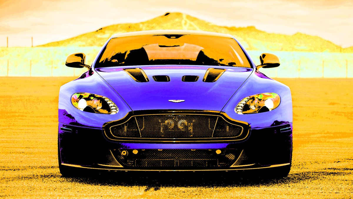 Фон Aston Martin v8