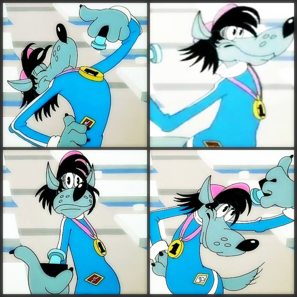 Ну погоди волк Стикеры