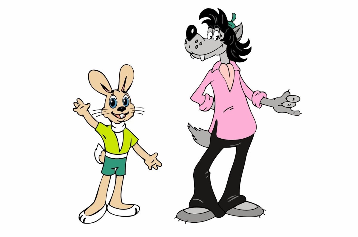 Волк из ну погоди разукрашка