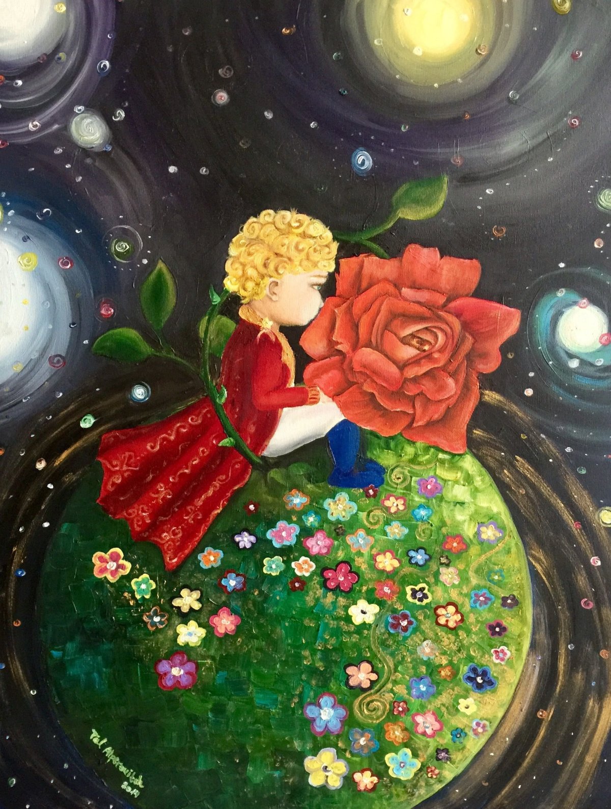 Антуан де сент-Экзюпери маленький принц роза