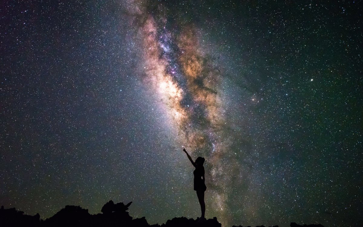 Девушка звезда