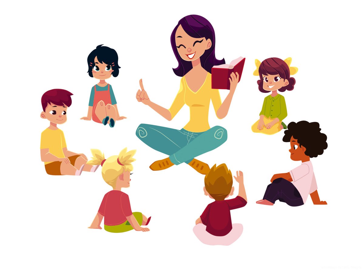 Дети в кругу