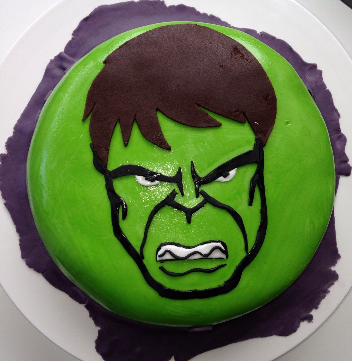 Рамка в стиле Халк