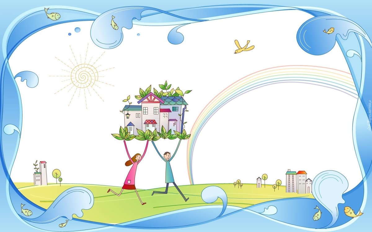 Фоны для детских виньеток