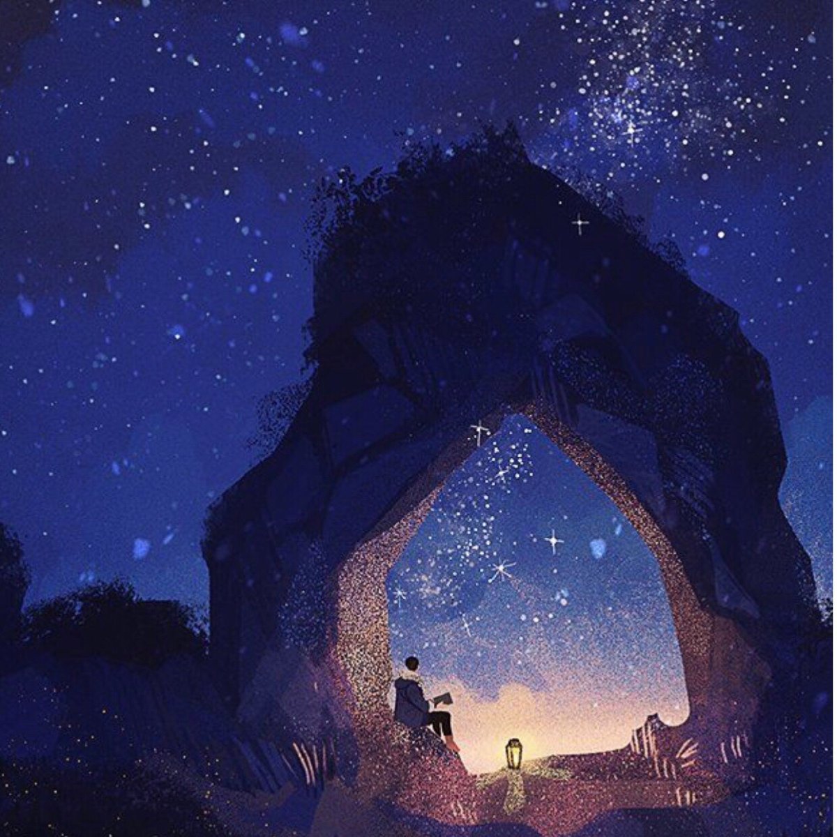 Ночное небо фэнтези