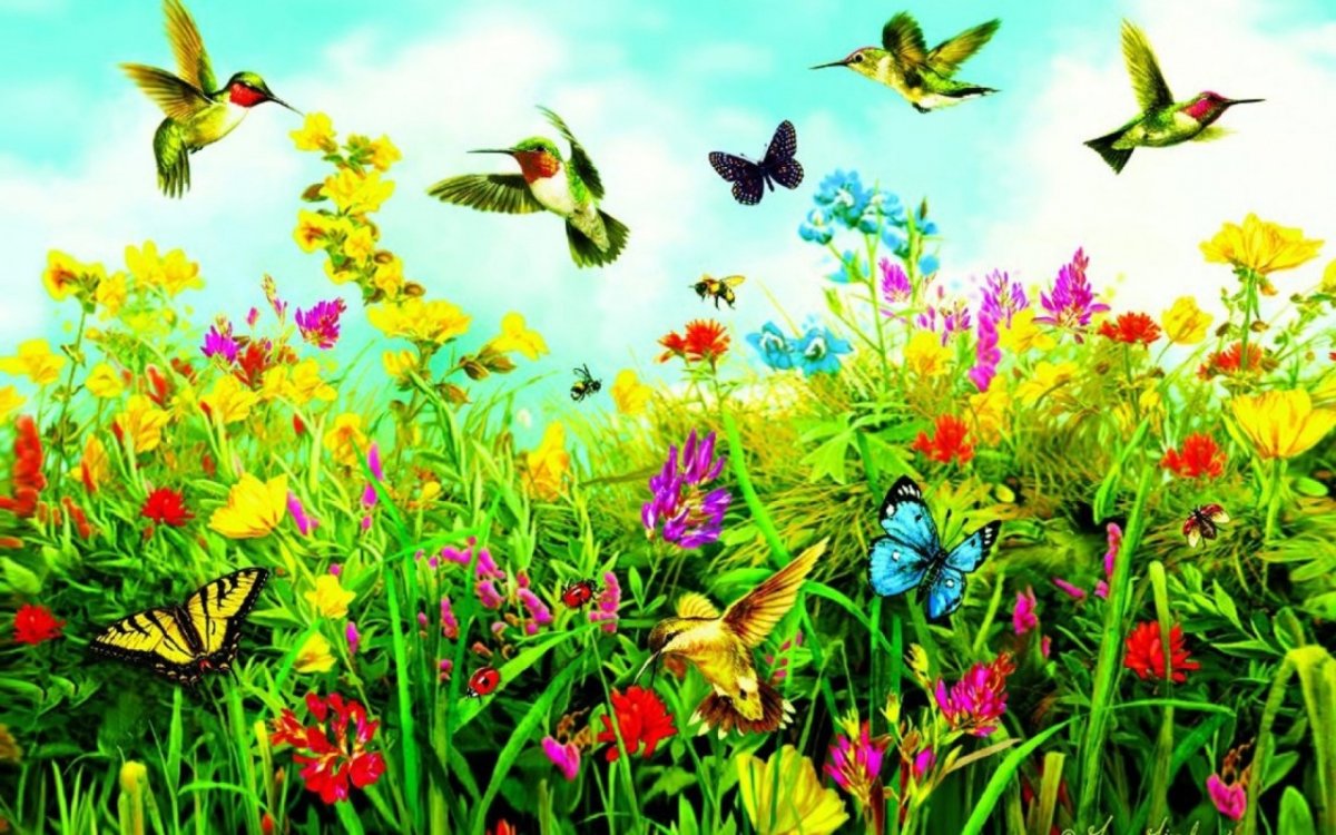 Поленов художник поле ромашек