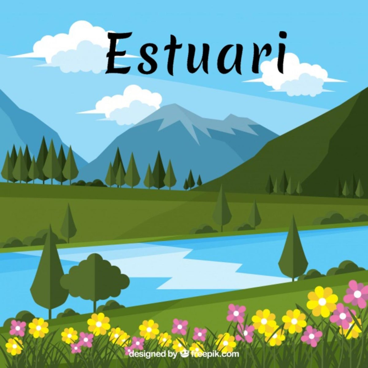 Горы мультяшные