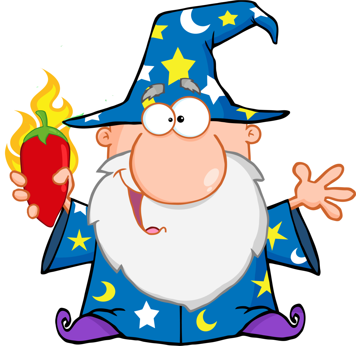 Прикольный волшебник