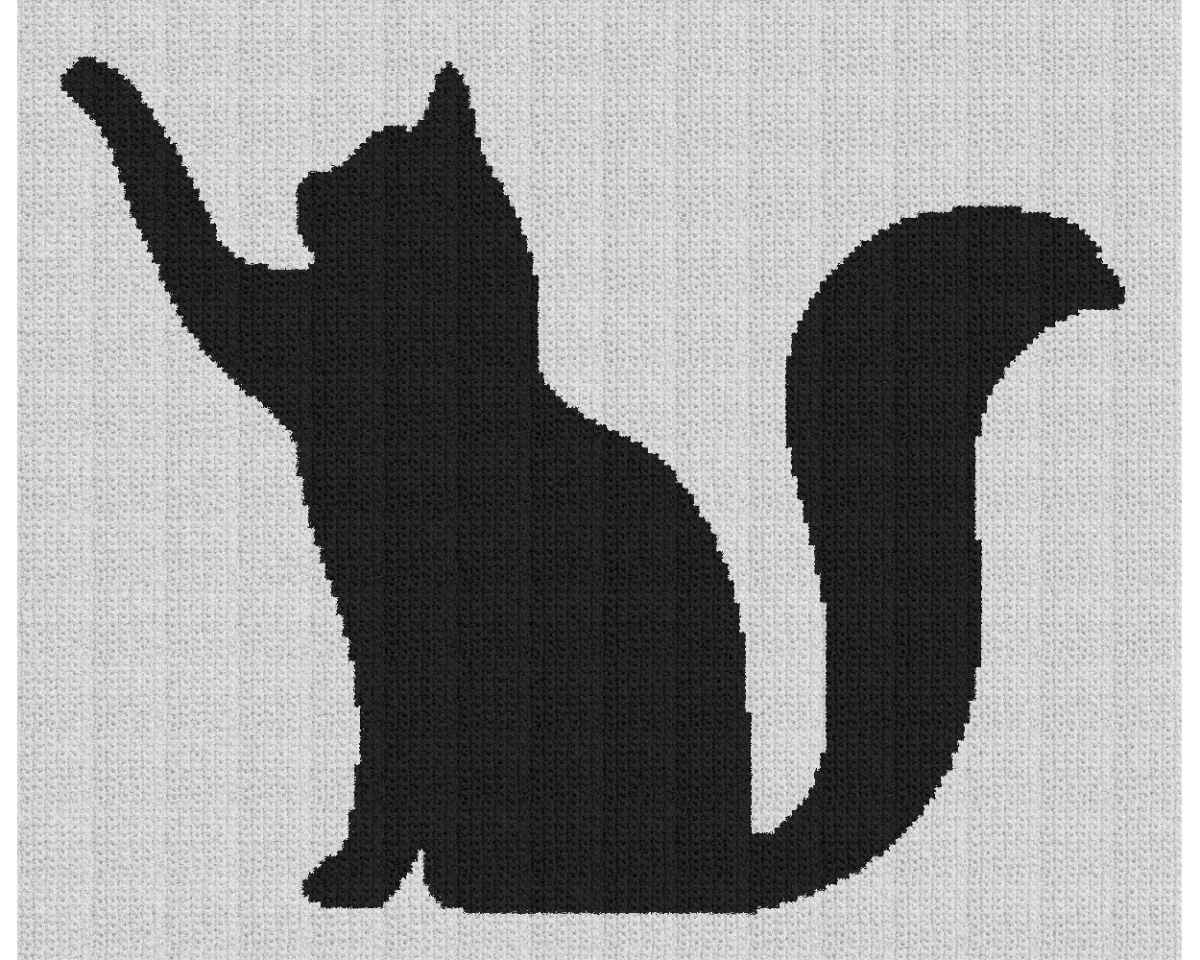 Силуэт кошки