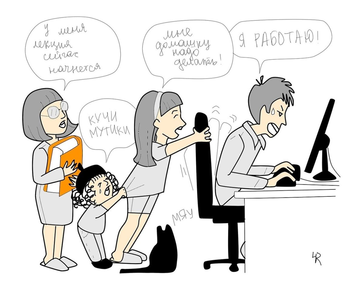 Приколы про дистанционку в школе