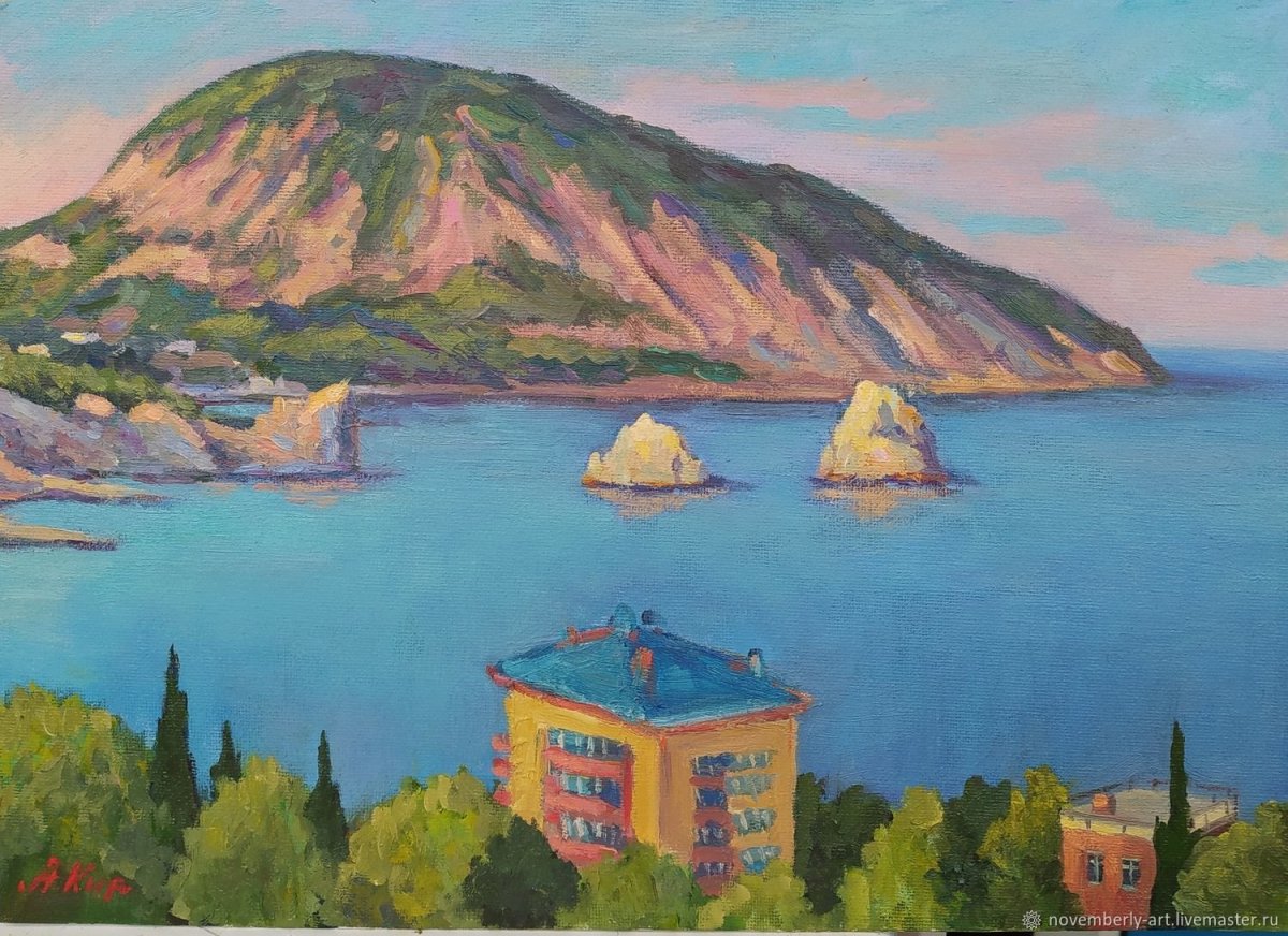 Гурзуф Крым адалары живопись