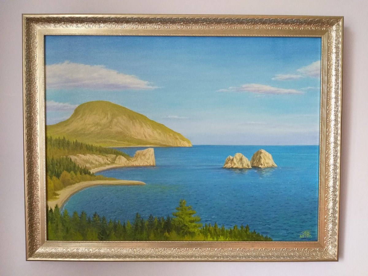 Крым гора айдаг рисунки